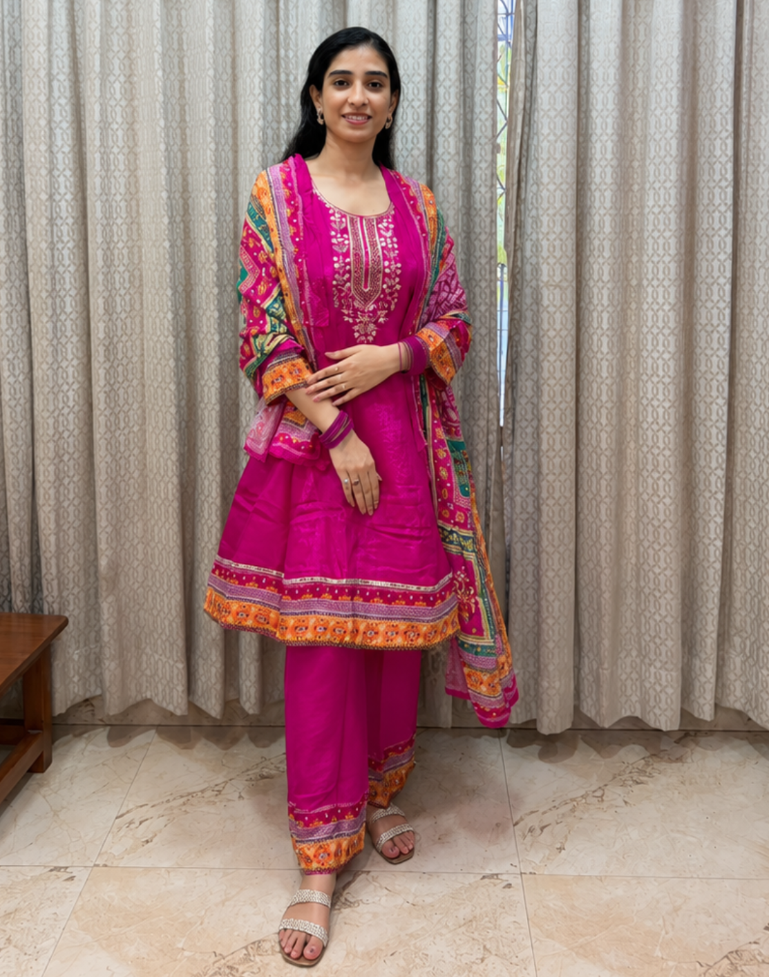 Khwaabh Rangrez – Pure Silk 3-Piece Set
