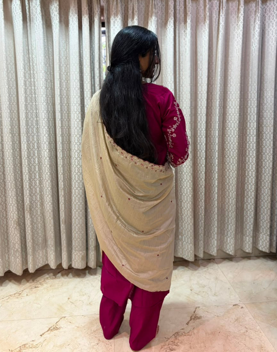 Mehrun – Pure Silk Embroidered Set