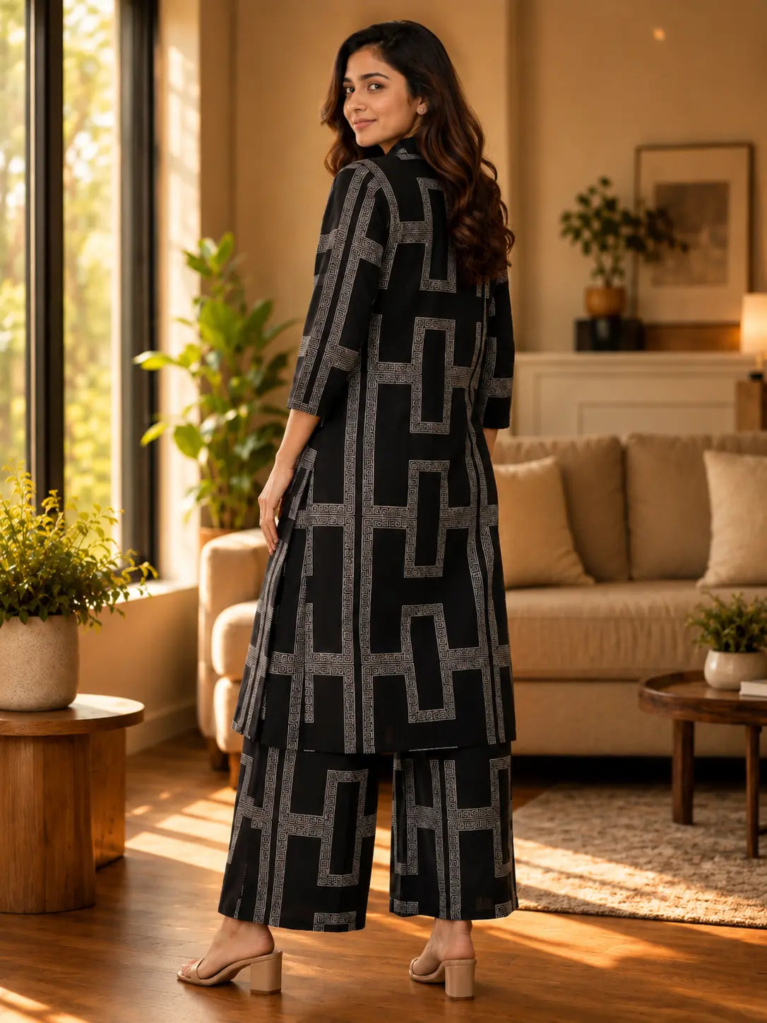Noir Black Co-Ord Set