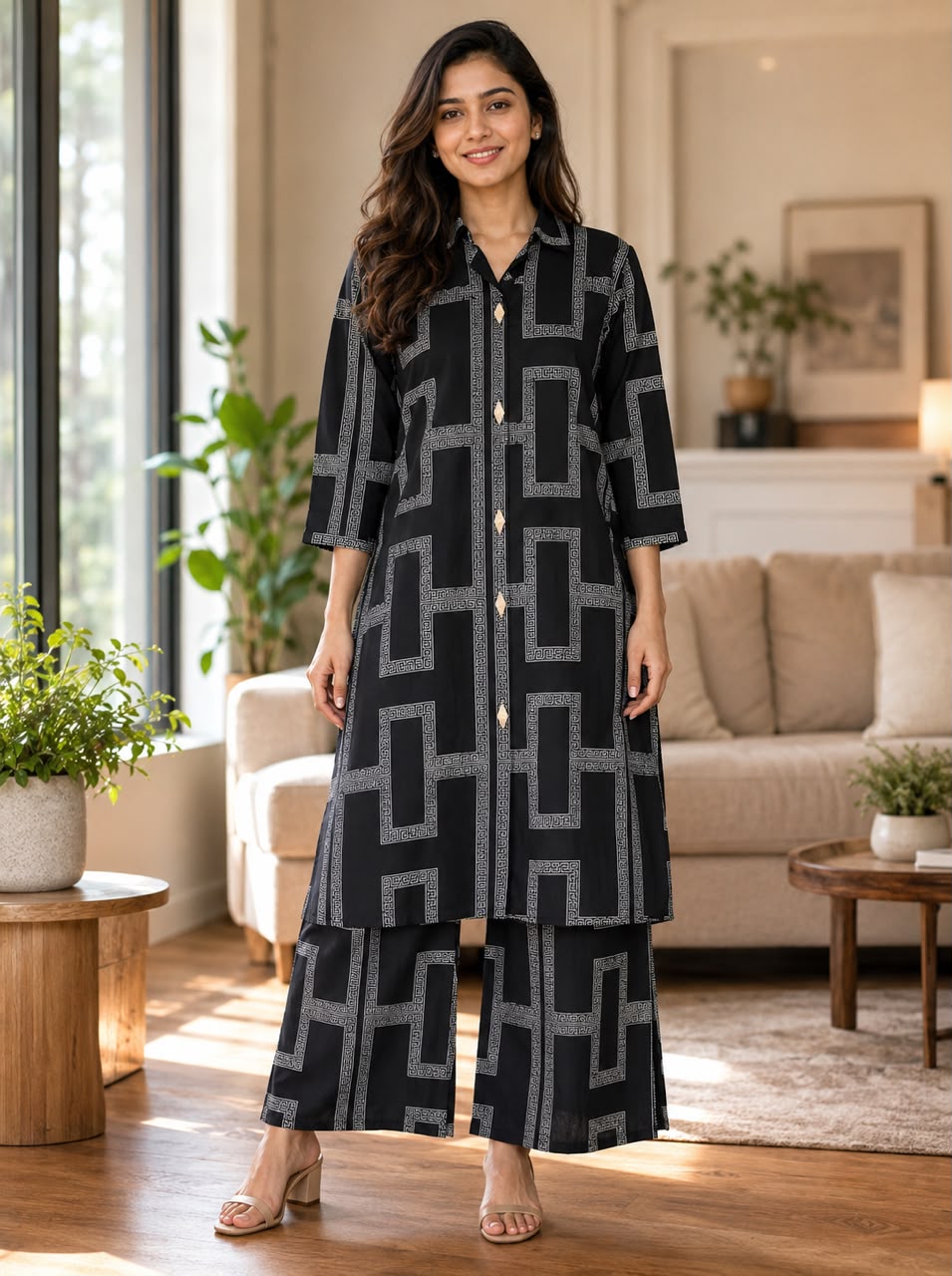 Noir Black Co-Ord Set